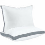Hotel Quality Down Alternative Gusseted Cooling Pillows for Side, Back & Stomach Sleepers