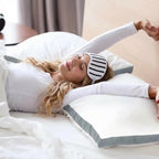 Hotel Quality Down Alternative Gusseted Cooling Pillows for Side, Back & Stomach Sleepers