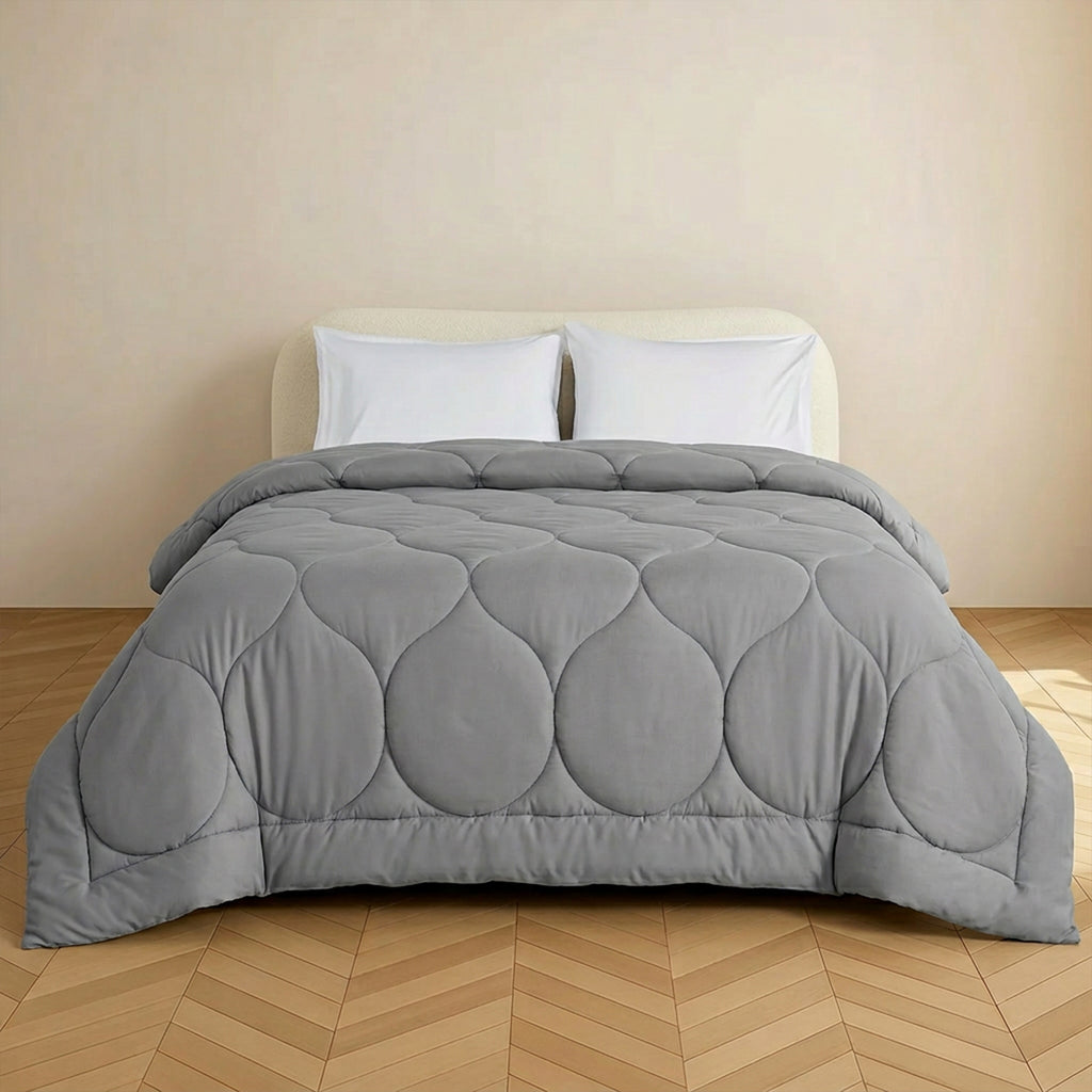 Cooling Lyocell Eucalyptus Comforter, All Season & Winter Weight Hypoallergenic Duvet Insert with Recycled Fill for Hot Sleepers, Multi Size Available