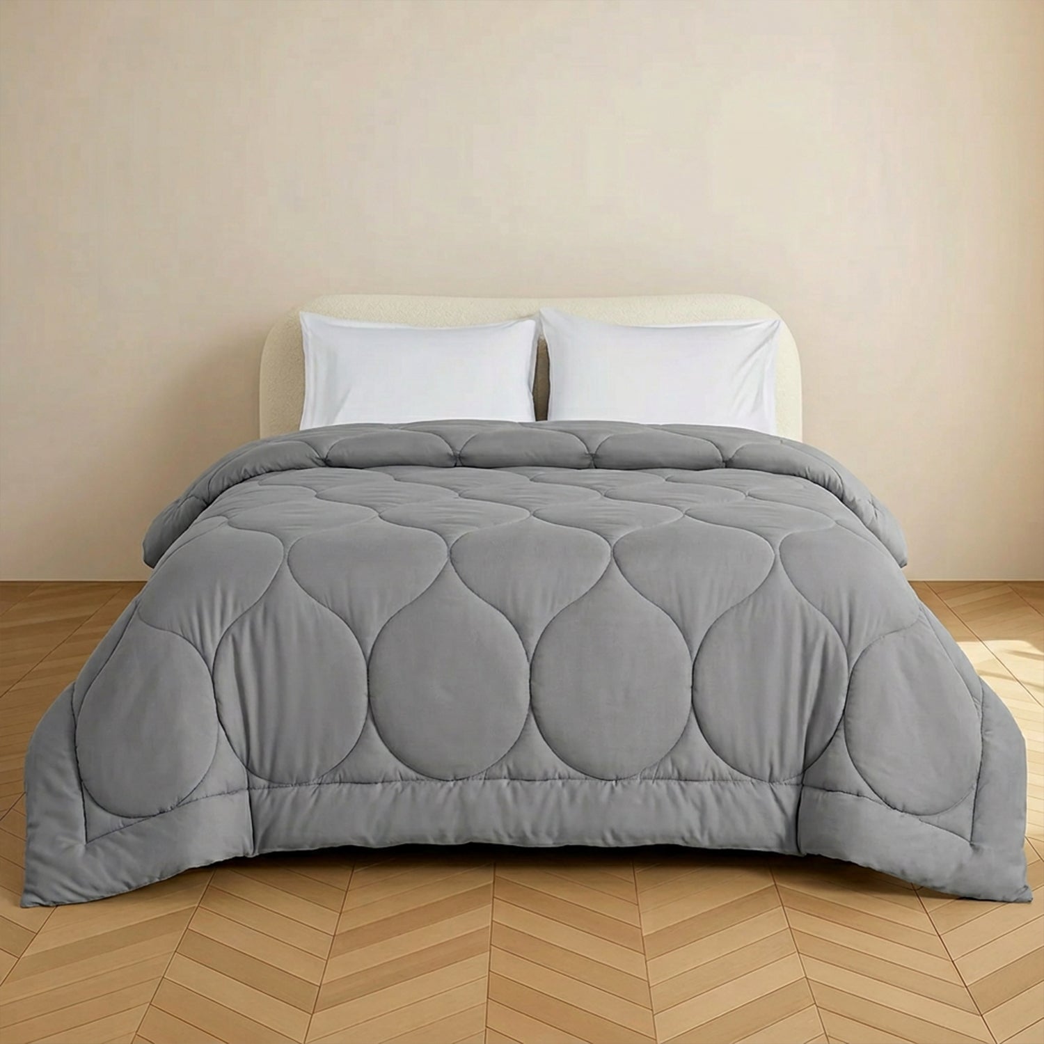Cooling Lyocell Eucalyptus Comforter, All Season & Winter Weight Hypoallergenic Duvet Insert with Recycled Fill for Hot Sleepers, Multi Size Available