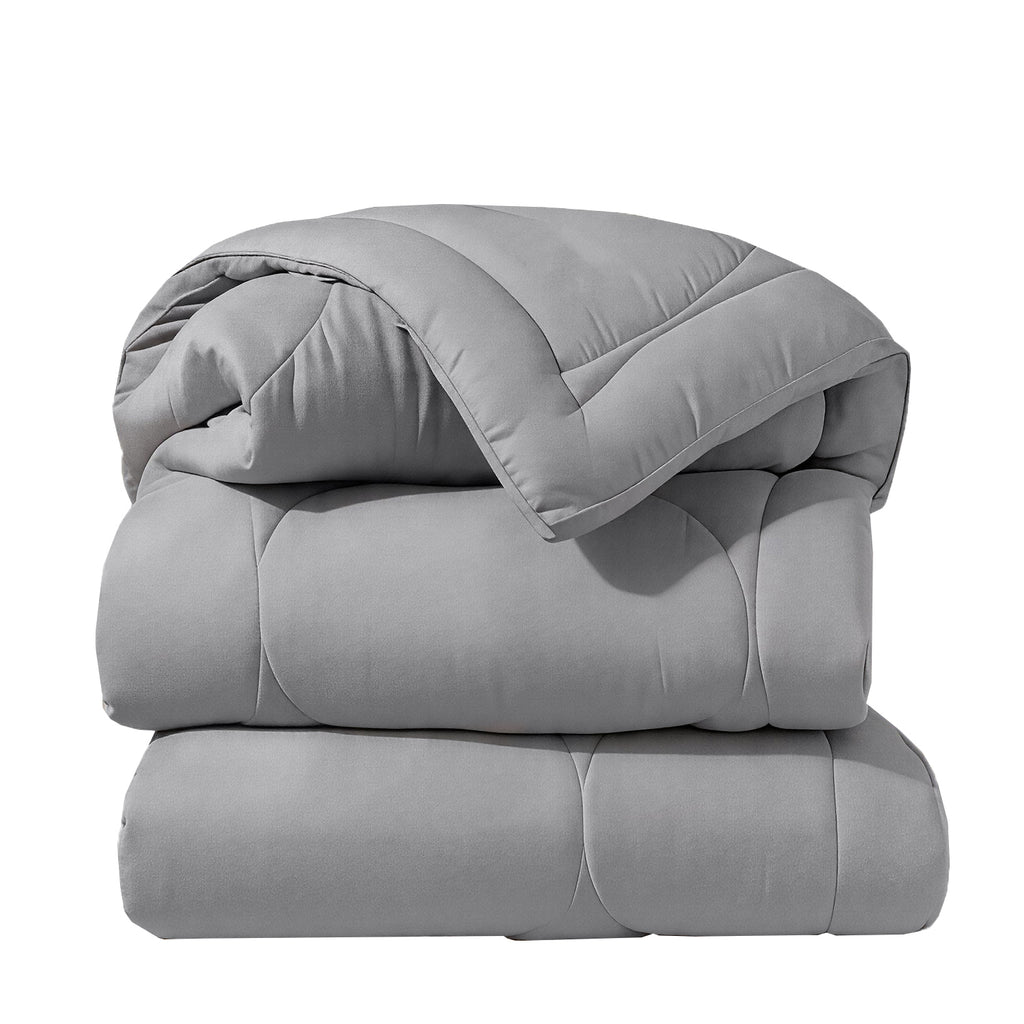 Cooling Lyocell Eucalyptus Comforter, All Season & Winter Weight Hypoallergenic Duvet Insert with Recycled Fill for Hot Sleepers, Multi Size Available