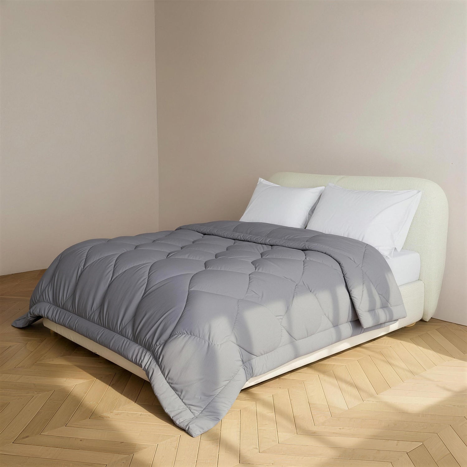 Cooling Lyocell Eucalyptus Comforter, All Season & Winter Weight Hypoallergenic Duvet Insert with Recycled Fill for Hot Sleepers, Multi Size Available