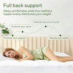 1000GSM Extra Thick Mattress Topper Manufacturer Cloud-Soft Bamboo Cooling Mattress Pad - 360° Snug Fit & Ultra Breathable