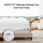 1000GSM Mattress Topper, Mattress Pad, Thick Mattress Topper, Luxury Mattress Topper