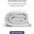 Queen Size 6-Piece Sheet Set, 21 Inch Extra Deep Pockets, Breathable Cooling Wrinkle-Resistant Microfiber, Hotel-Grade Luxury Bed Sheets & Fitted Sheet, Dark Gray