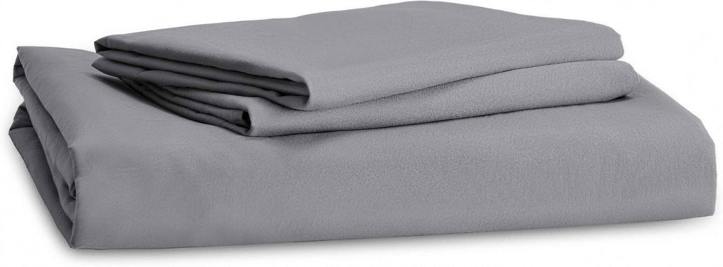 Queen Size Double Brushed Duvet Cover Set, 3 Pieces Soft Breathable Solid Bedding Set with Zipper Closure, No Comforter